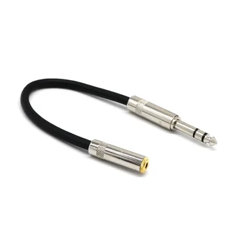 PRO-C Noi Karaoke Linie de 3,5 mm 6,5 mm Cablu Audio Ecranat cu 3.5 mm și 6,35 mm Cablu de Conectare la Computer prin Mixer de Linie