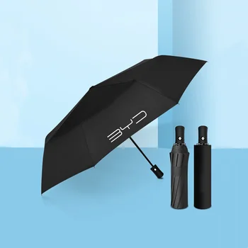 Puternic Complet Automată Umbrelă de Pliere Umbrela de Ploaie Pentru BYD Tang F3 E6 Atto 3 Yuani, Plus Piesa Max F0 G3 I3 Ea1 Dmi 2din G6 Qin
