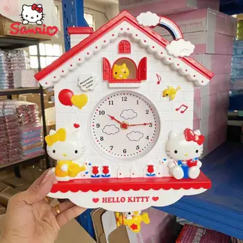 Sanrio Hello Kitty Melodia Mea Cinnamoroll Kawaii Leagăn Ceas De Perete Camera De Zi Decora Ceas Deșteptător Creatie Ornamente Prieten Cadou
