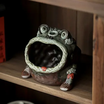 Scrumiera Creative Home Office Living Stil Chinezesc Anti Fly Ash Ceramice Produse De Mobilier
