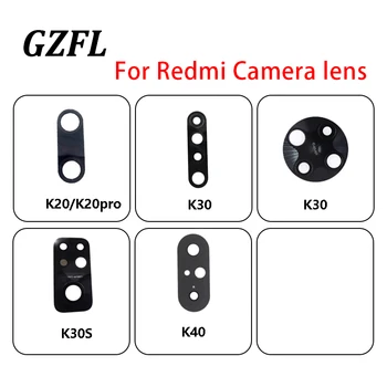 Spate aparat de Fotografiat Lentilă de Sticlă Pentru XIAOMI Redmi K20 K30pro K30 K30S K40 WithAdhesive Lipici piesa de schimb