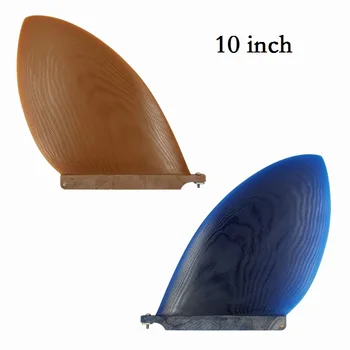 Sup Fin 10inch Longboard Fin fibra de sticla Mare Chila Pentru Sup bord,Stand Up Paddleboard Bord Quilha Singur Fin placa de Surf, Centru de Fin