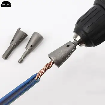 Sârmă răsucită Splitter Burghiu Electric Wire-răsucire Instrument Splitter Automată Mâner Hexagonal Metal Rapidă Cabluri Răsucire Splitter