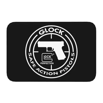 Tactic Sport de Fotografiere pistol Glock de bun venit de Intrare Preș Decor Covor pentru Camera de zi, Hol, Balcon Covoare de Baie anti-alunecare Pad Piciorul