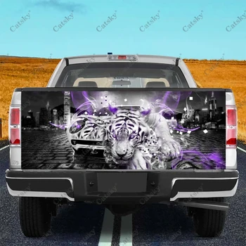 tigru animal de autocolante Auto camion din spate coada modificarea pictura potrivit pentru camion durere de ambalare accesorii decalcomanii