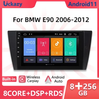 Uckazy 1 Din Android 11 Car DVD Player Pentru BMW E90/E91/E92/E93 Seria 3 Radio Multimedia GPS Navigatie Audio Stereo unitatea de Cap