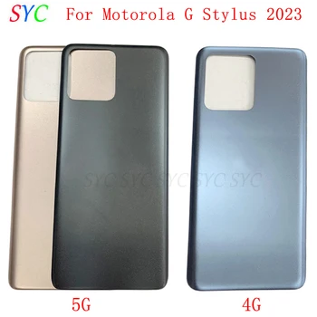 Usa spate Capac Baterie Carcasa Caz Pentru Motorola Moto G Stylus 5G 2023 Capacul din Spate cu Logo-ul de Reparații Piese