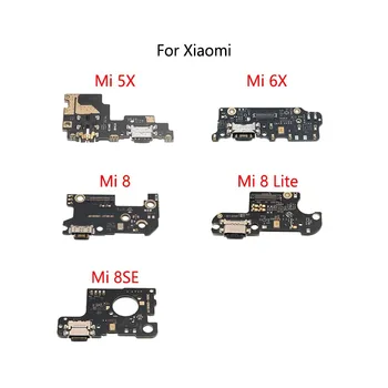 USB de Încărcare de Andocare Port Mufa Jack Conector de Încărcare de Bord Flex Cablu Pentru Xiaomi Mi 5X 6X 8 Lite 8SE
