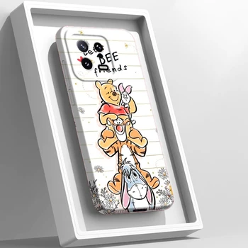 Winnie the Pooh Desene animate Feilin Filim de Lux Acoperire Pentru Xiaomi Mi 13 12 12 T 12 11 10 10 10T 9 Ultra Pro Greu Caz de Telefon Fundas