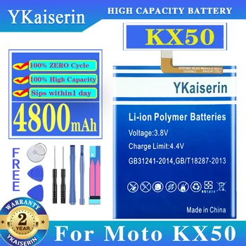 YKaiserin 4800mAh Acumulator pentru Motorola Moto KX50 Baterii
